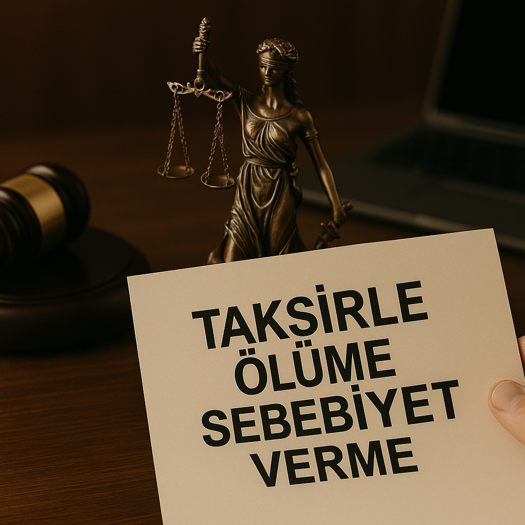 Taksirle Ölüme Sebebiyet Verme Suçu Nedir? TCK 85 Açıklaması ve Ceza Süreci Görseli